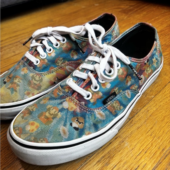 Rare Vans x Nintendo Super Mario Sneakers - Project Pair M 8.5 / W 10 - Picture 4 of 14